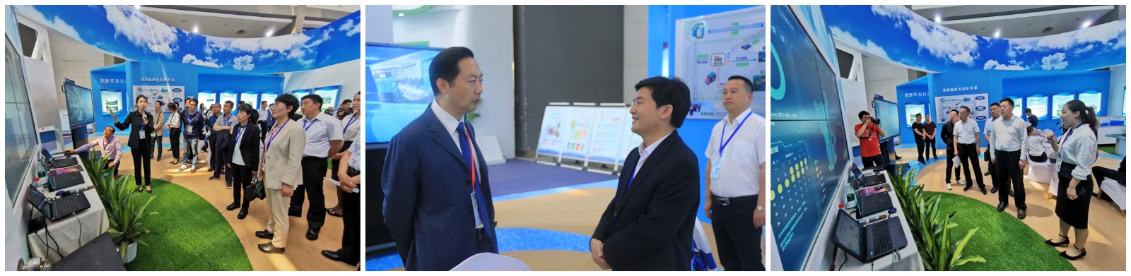 壹定发集团携“绿水青山”亮相丝博会｜副省长魏增军旅行