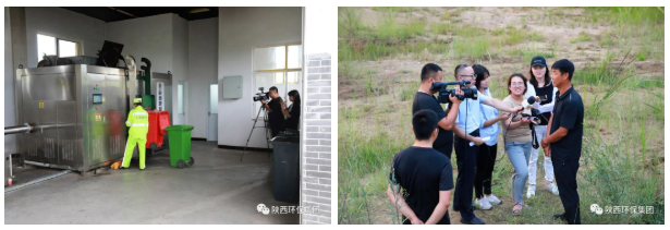 中省媒体采访团到壹定发集团陕北片区重点项目集中采访