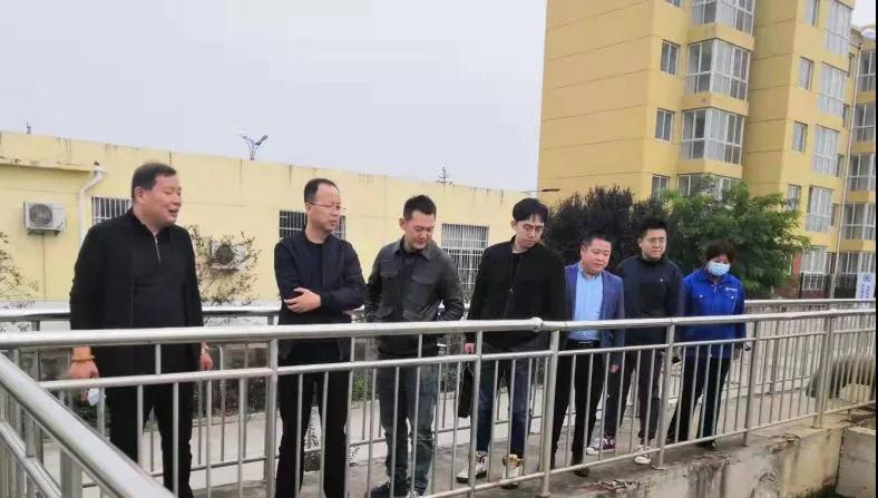 集团公司清静环保部到水情形公司大荔污水处置惩罚厂检查清静生产事情