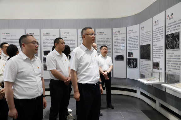壹定发集团党委赴关中革命纪念馆开展“状畎革命足迹 传承红色基因 筑牢作风基本”党建研学活动